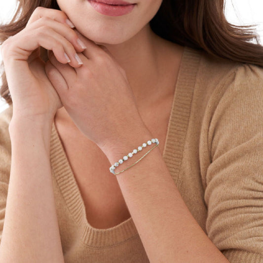 Bracciale Fossil All Stacked Up da donna JF04443710-2