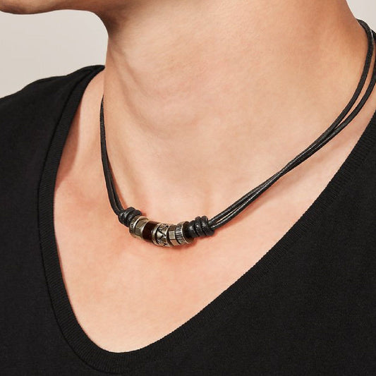 Collana Fossil Vintage Casual da uomo JF84068040-2
