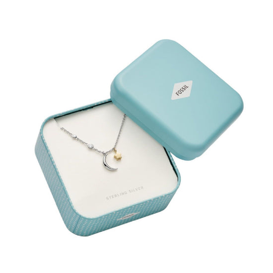 Collana Fossil Argento Sterling da donna JFS00432998-1