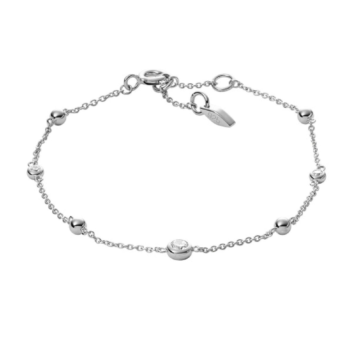 Bracciali in argento Fossil donna