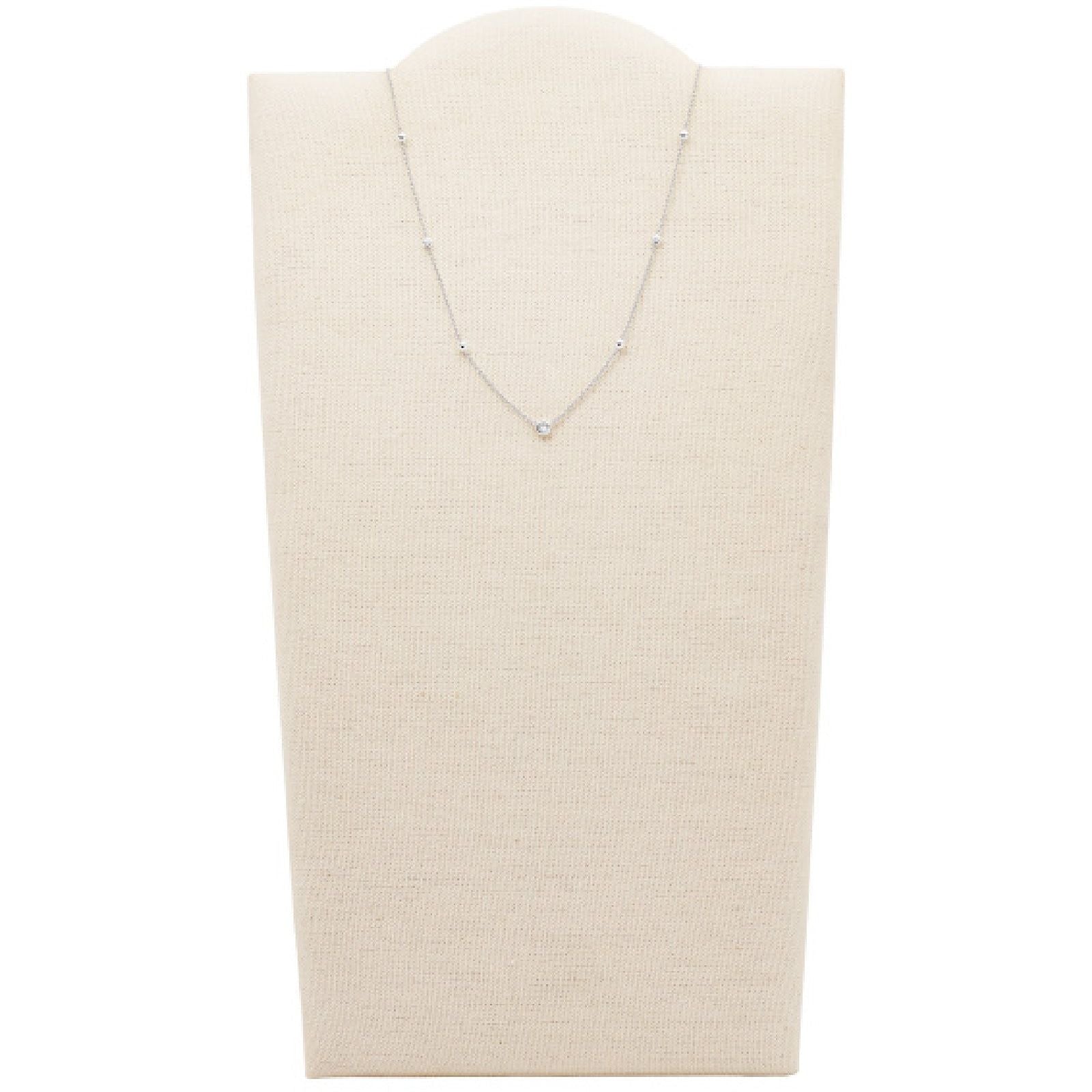 Collana Fossil Argento Sterling da donna JFS00453040-2