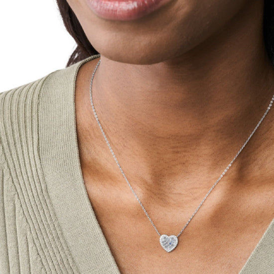 Collana Fossil Argento Sterling da donna JFS00570040-3