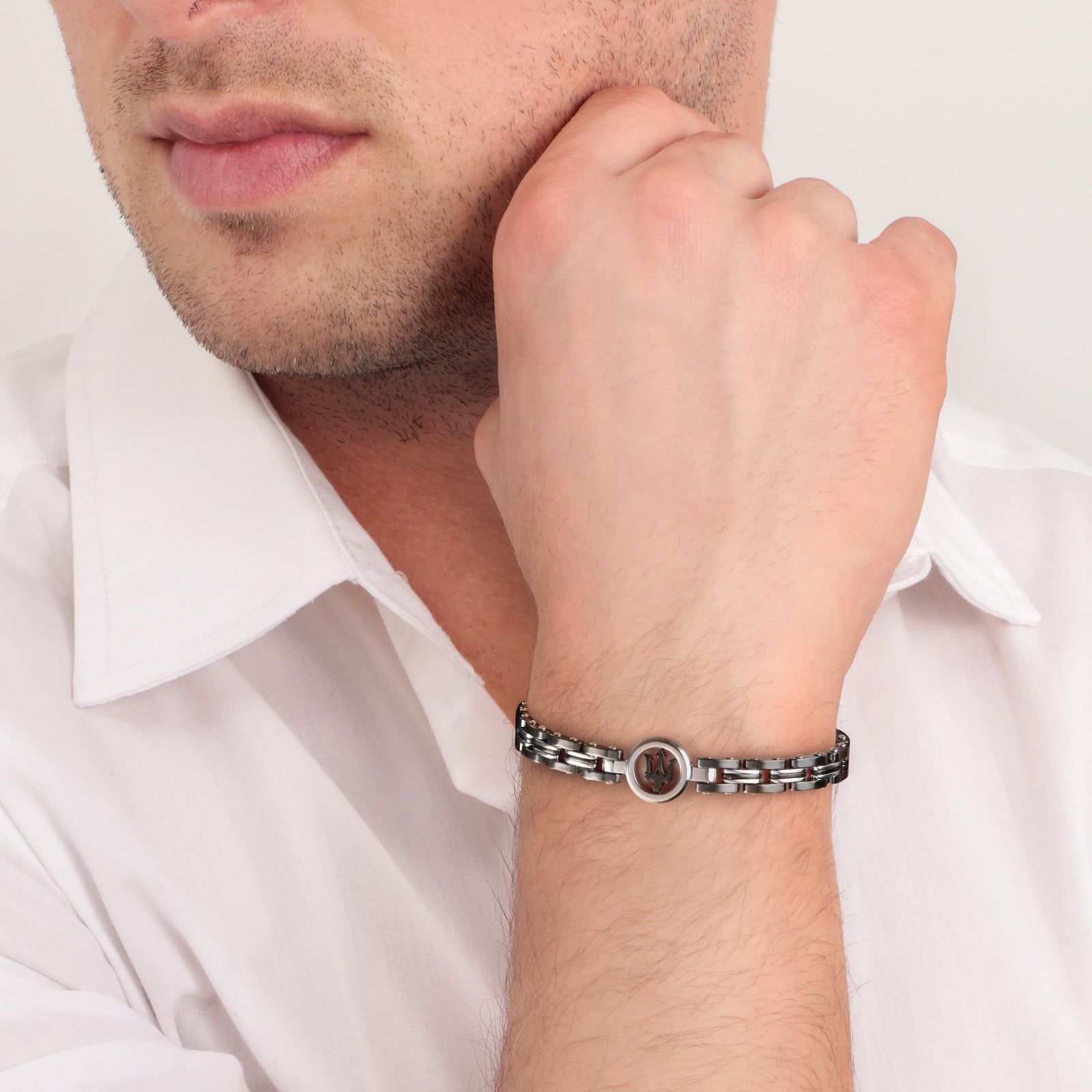 Bracciale Maserati da uomo JM219AQH13-2