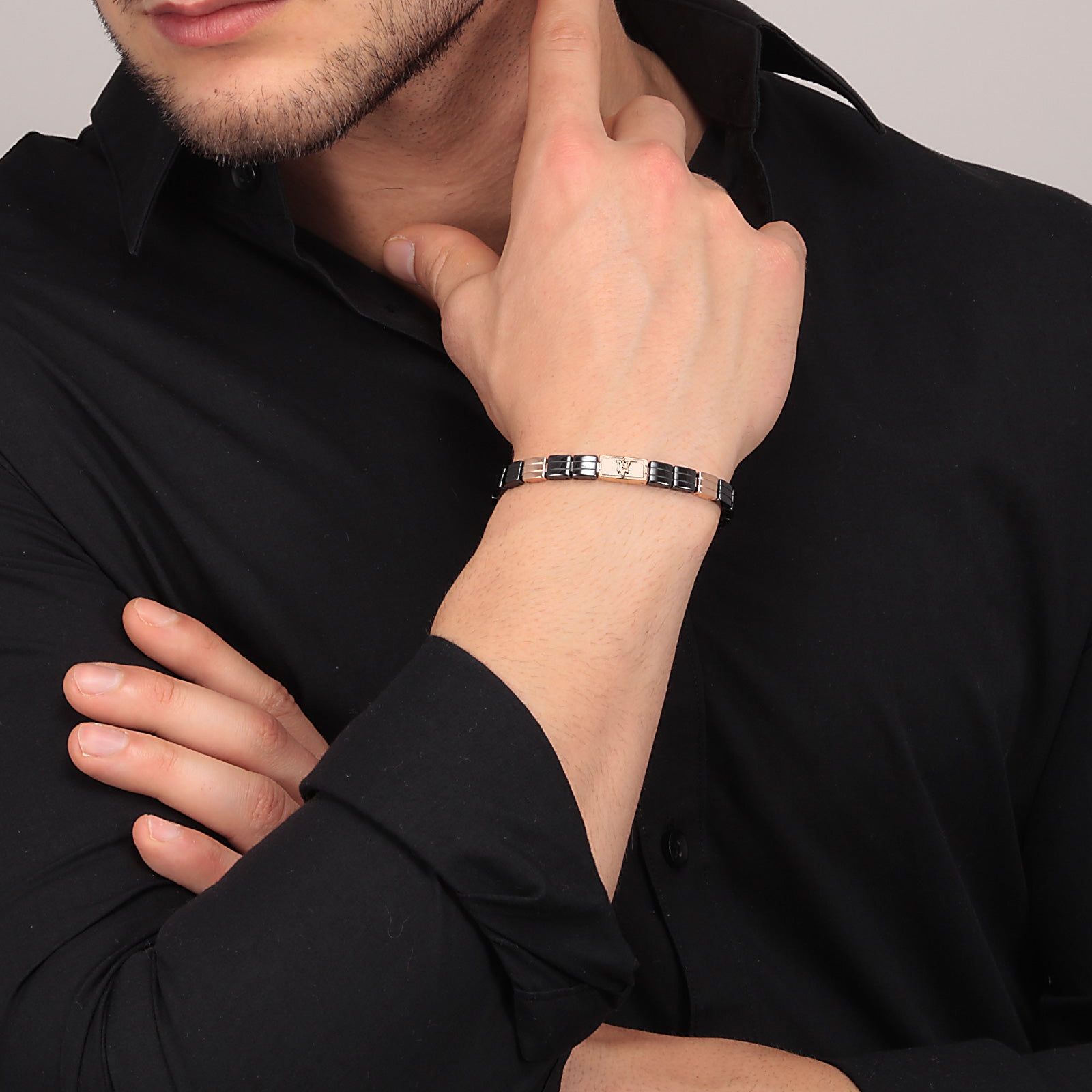 Bracciale Maserati da uomo JM221ATZ05-2