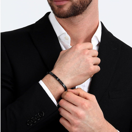 Bracciale Maserati da uomo JM223ATZ21-4