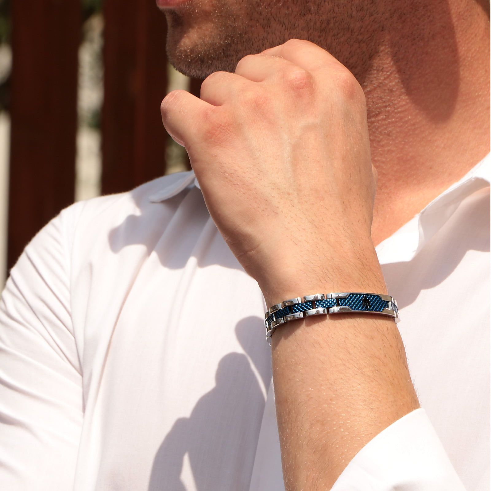 Bracciale Maserati da uomo JM419ASC02-3
