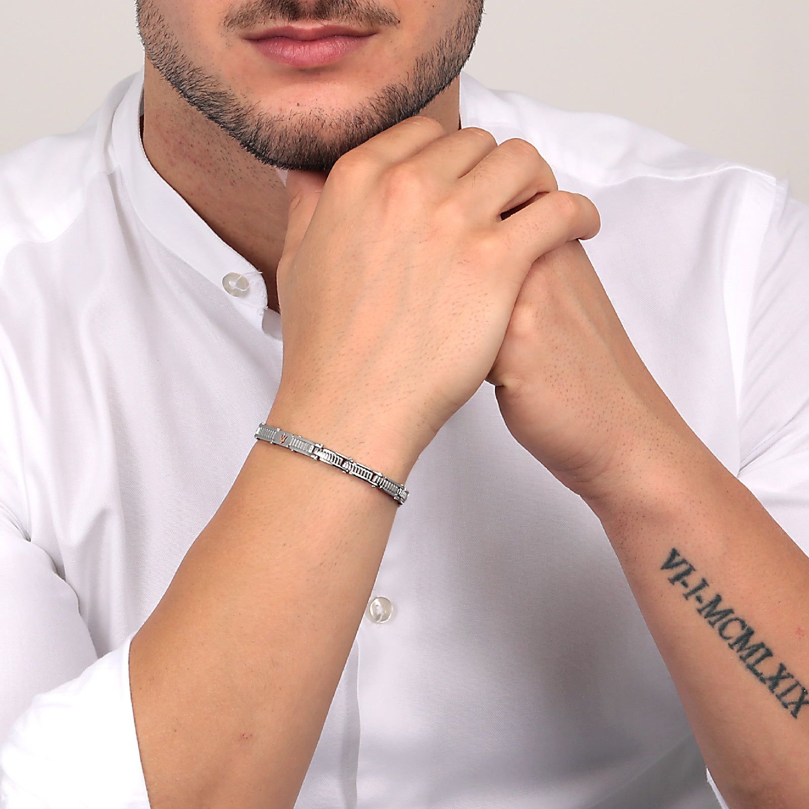 Bracciale Maserati da uomo JM421ATK18-3