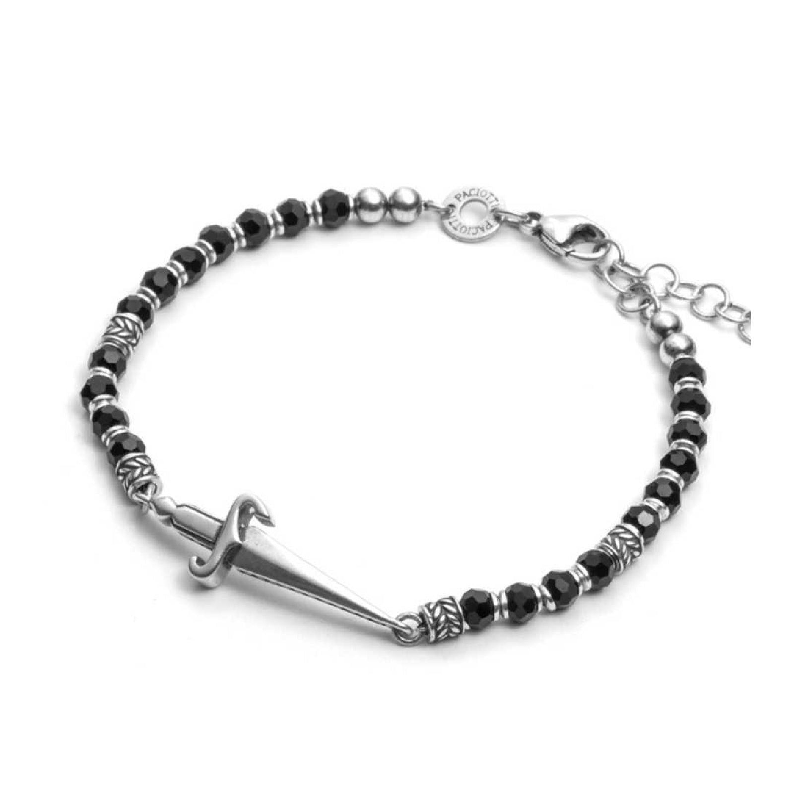 Bracciale Cesare Paciotti Rosary Black da uomo JPBR1666V-1