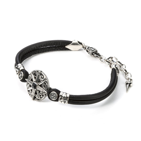 Bracciale Cesare Paciotti Black Compass da uomo JPBR1794V-1