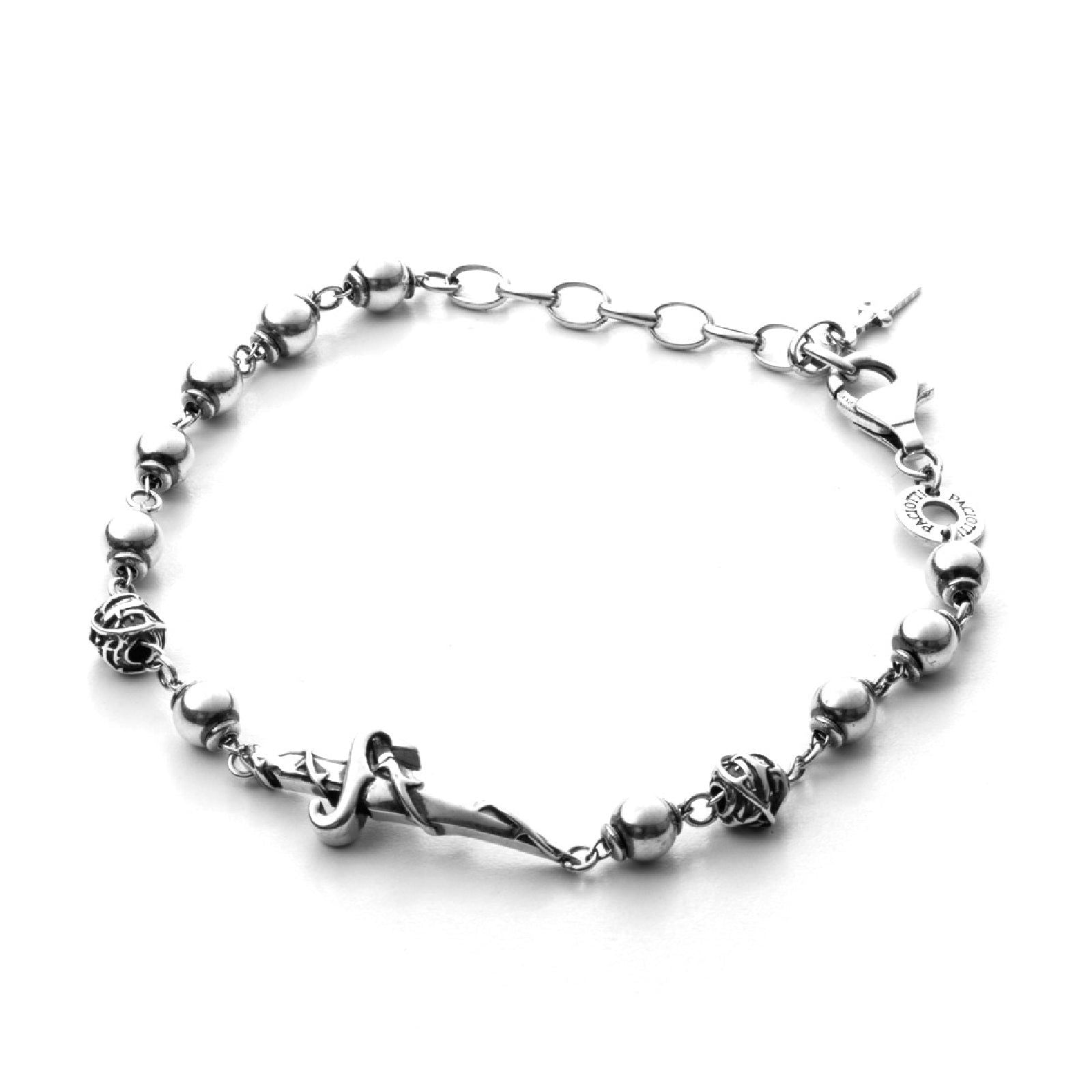 Bracciale Cesare Paciotti Silver Bramble da uomo JPBR1925V-1