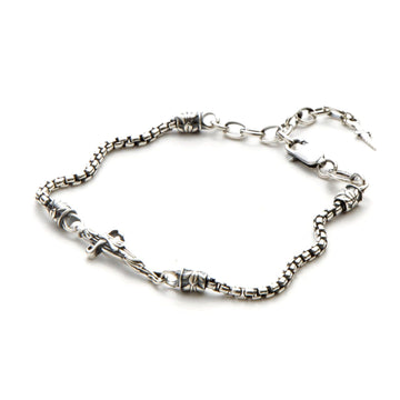 Bracciale Cesare Paciotti Silver Leaves da uomo JPBR2037V-1