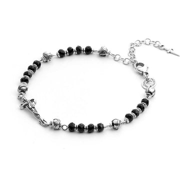 Bracciale Cesare Paciotti Black Faceting da uomo JPBR2104V-1