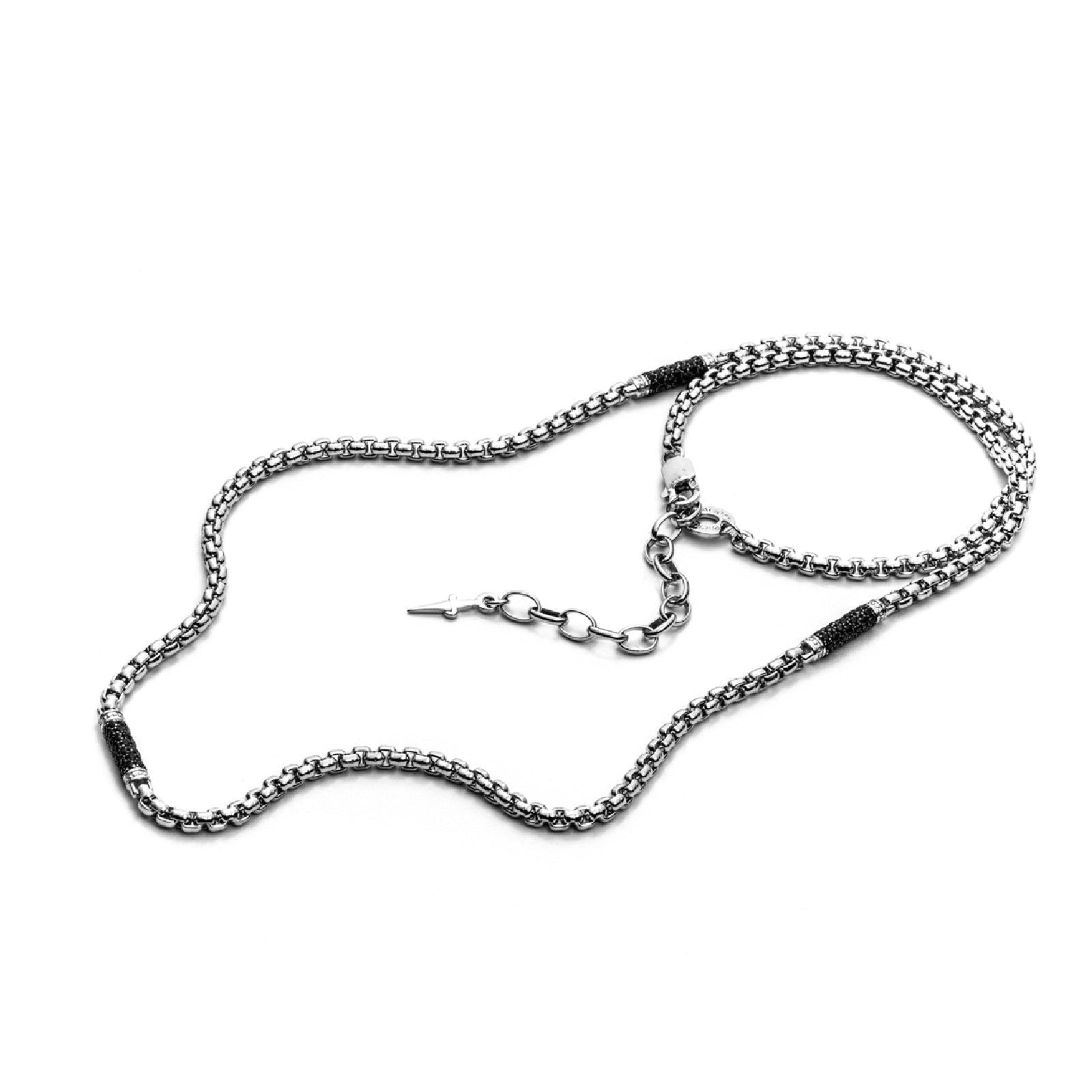 Collana Cesare Paciotti Black Jar da uomo JPCL1506B-1