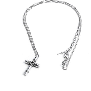 Collana Cesare Paciotti Black And White da uomo JPCL1605B-1