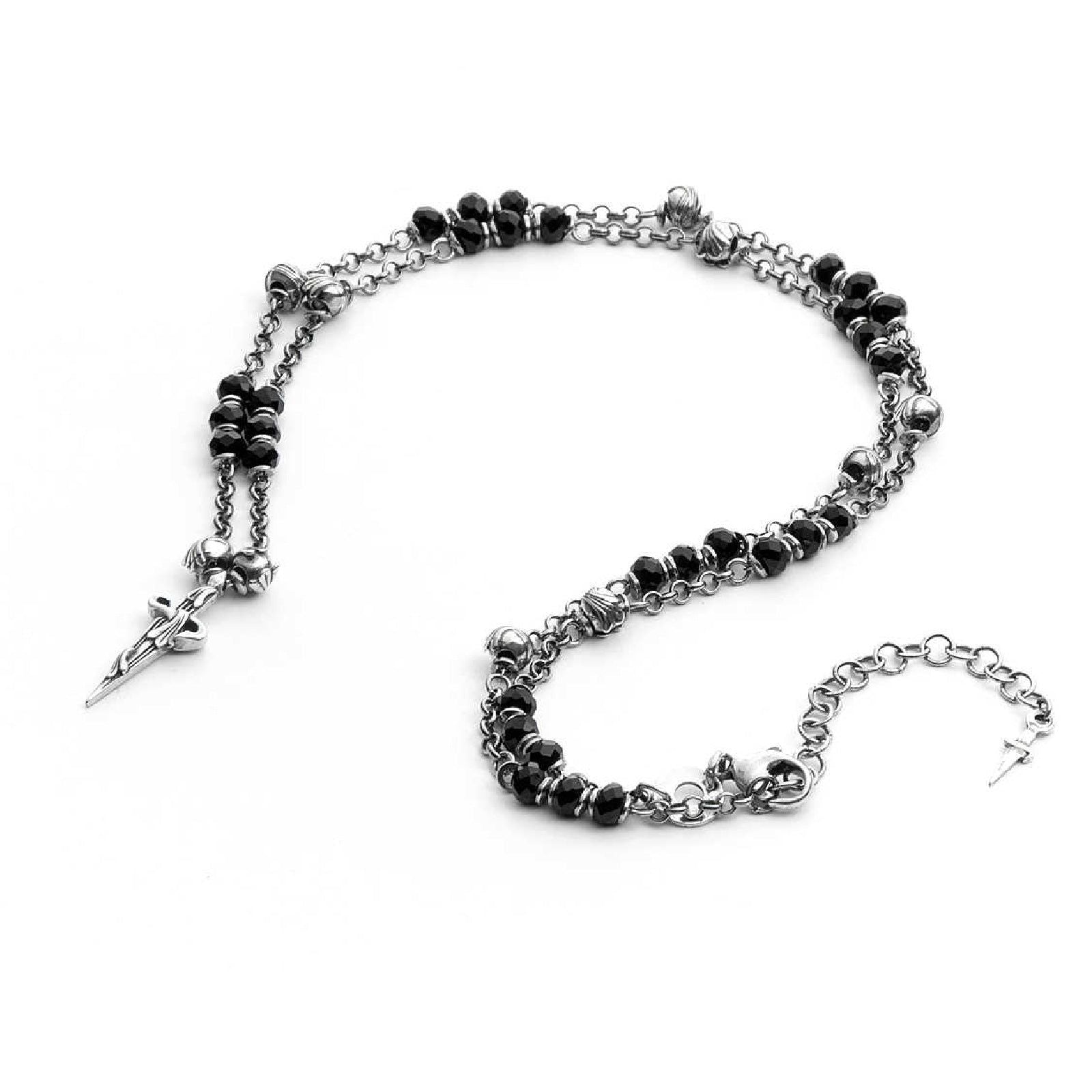Collana Cesare Paciotti Black Faceting da uomo JPCL2103V-1