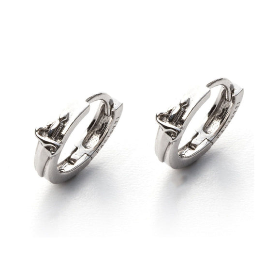 Orecchini Cesare Paciotti Silver da uomo JPOR1960B-1
