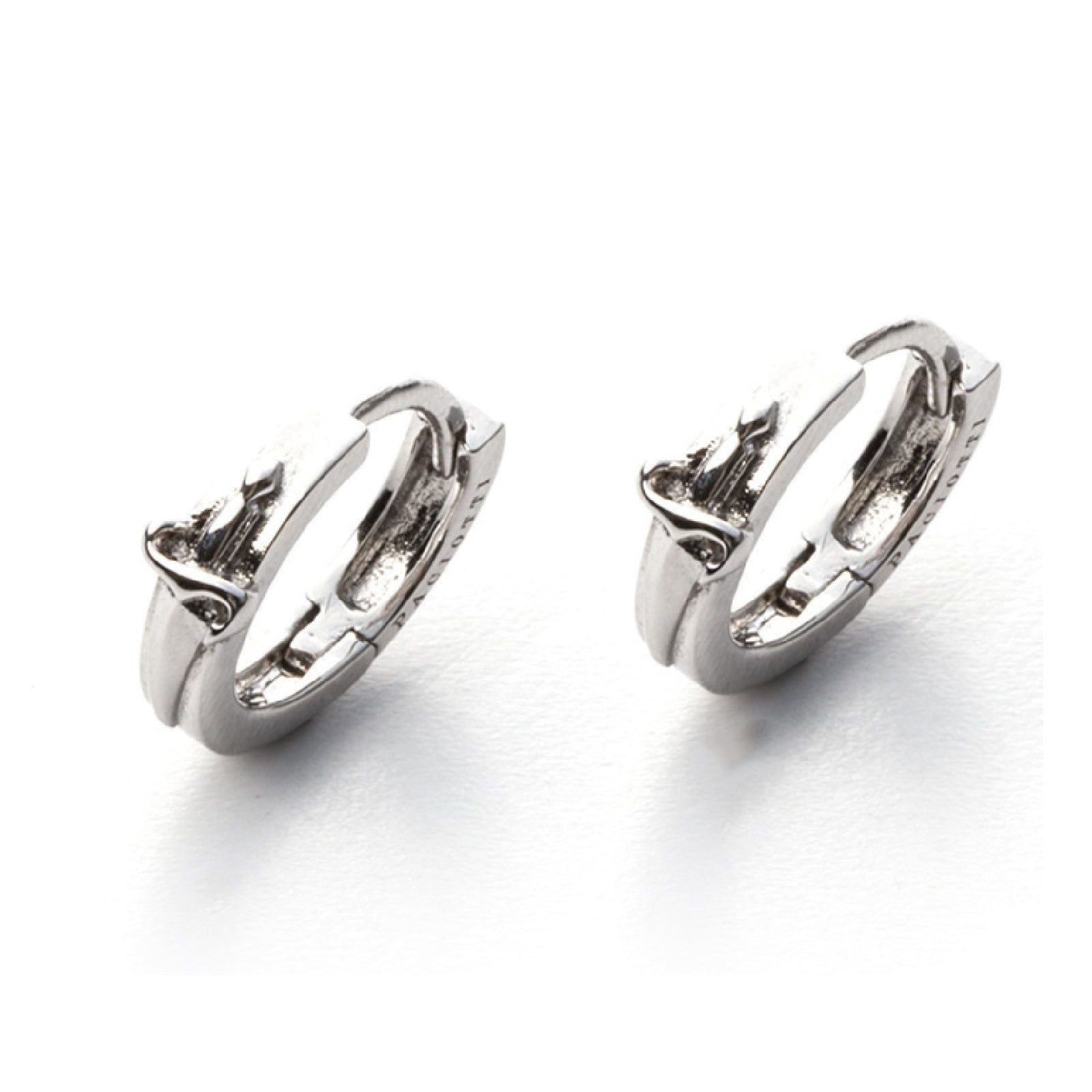 Orecchini Cesare Paciotti Silver da uomo JPOR1960B-1