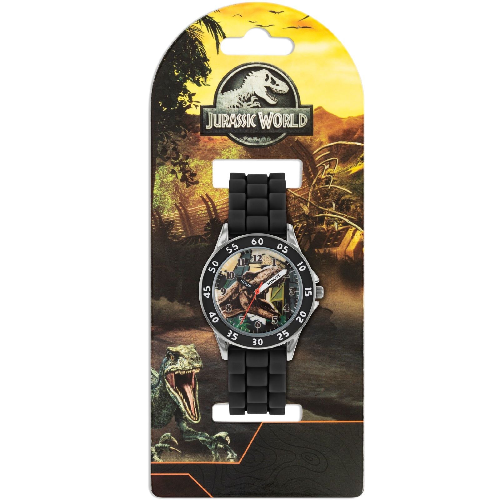 Orologio solo tempo Disney Time Teacher Jurassic World da bambino JRW9011-3