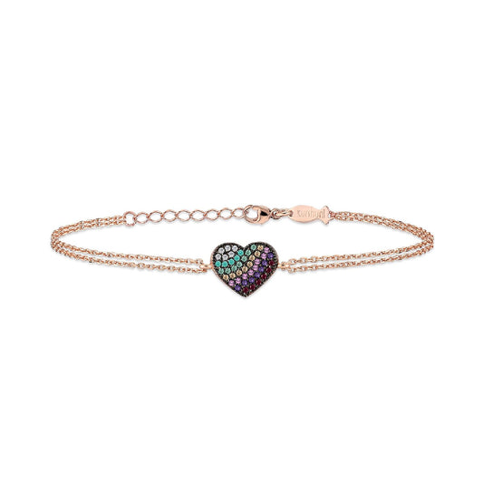 Bracciale Kurshuni Catch the Rainbow da donna KB107-100RS-1