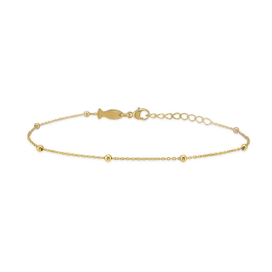 Bracciale Kurshuni Sparkling Chain da donna KCFZ0-100YG-1