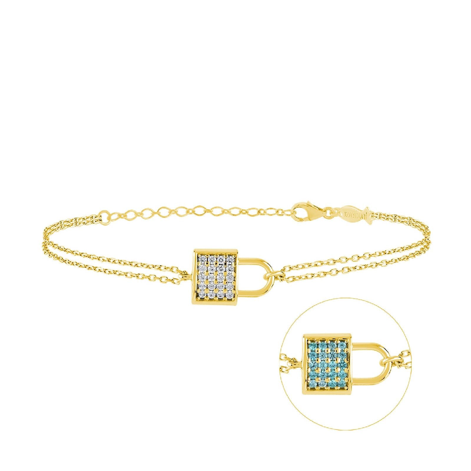 Bracciale Kurshuni Wish da donna KF1120-10YG-1
