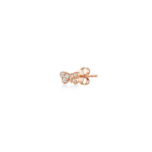 Mono orecchino Kurshuni Butterfly da donna KR1146-30RS-1