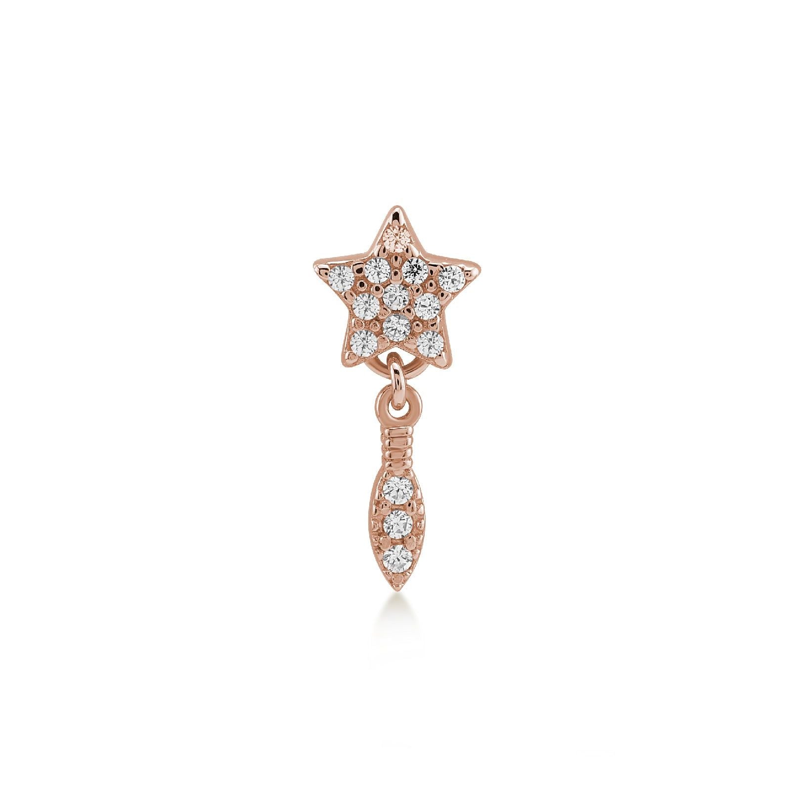 Orecchino singolo Kurshuni Ear Mix Mania da donna KX186-300RS-1