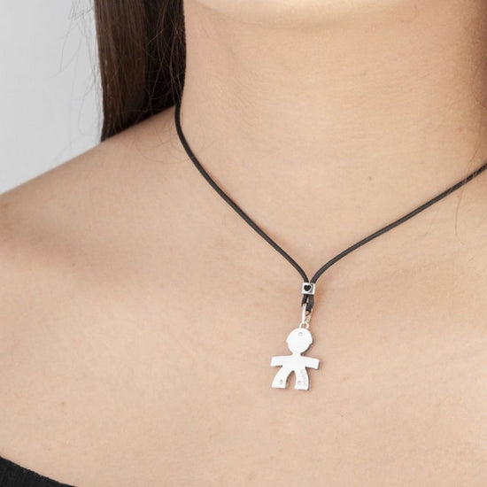 Ciondolo leBebé I Classici da donna in oro bianco LBB002-N-3