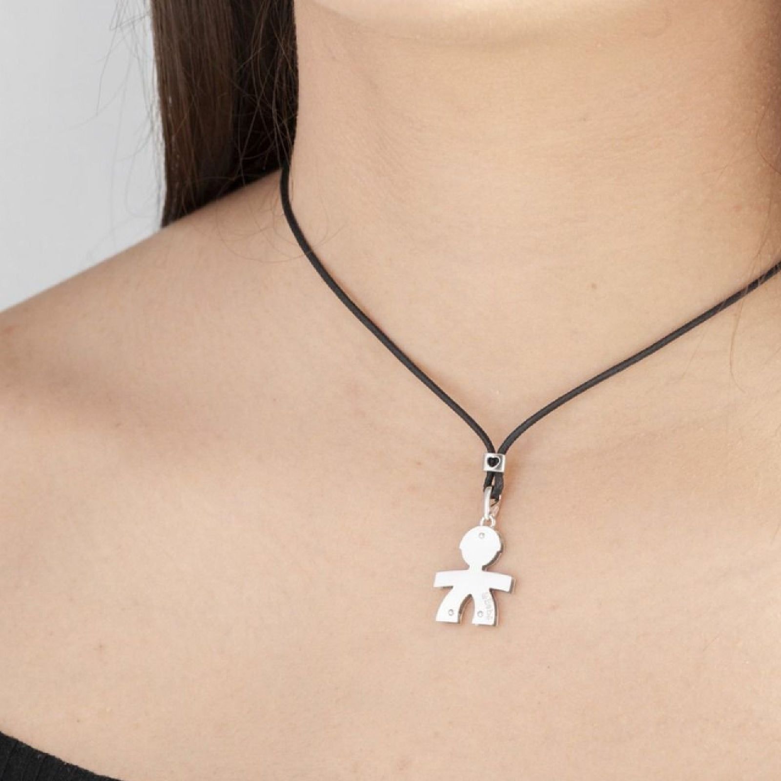 Ciondolo leBebé I Classici da donna in oro bianco LBB002-N-3