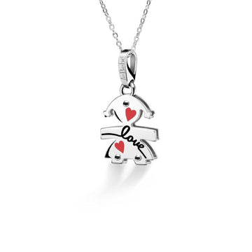 Collana leBebé Limited Edition da donna in oro bianco LBB008-20-1