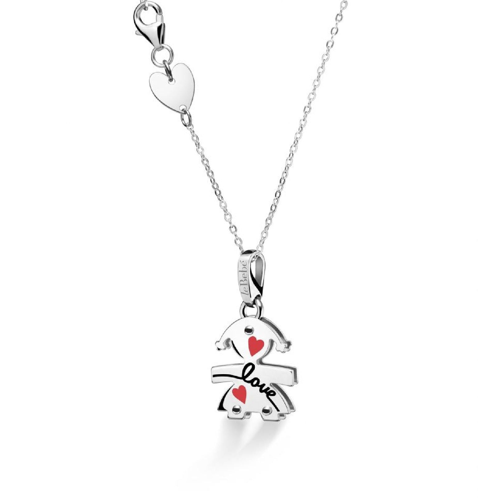 Collana leBebé Limited Edition da donna in oro bianco LBB008-20-2
