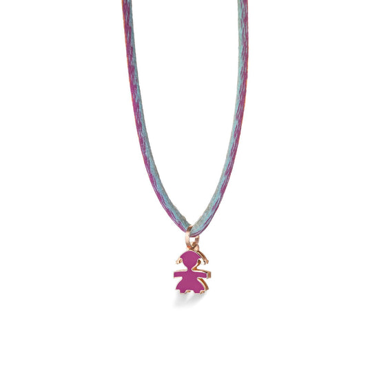 Ciondolo leBebé I Mini da donna Collana in oro rosa LBB055-VIO-1