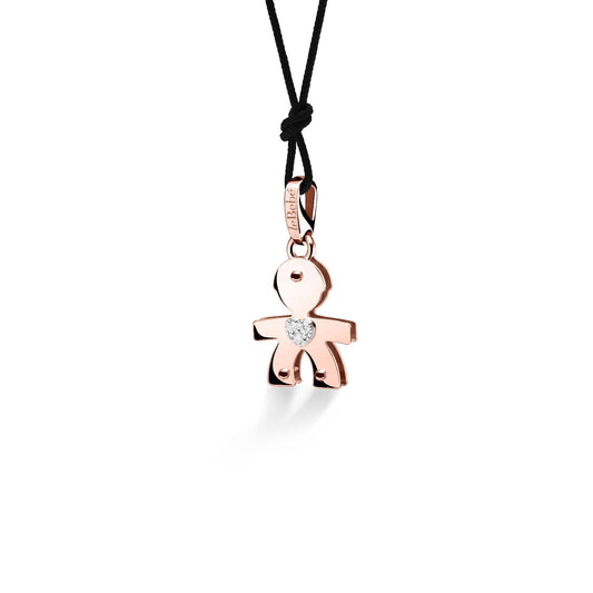 Ciondolo leBebé I Diamantini da donna e bambine Collana in oro rosa LBB066-1