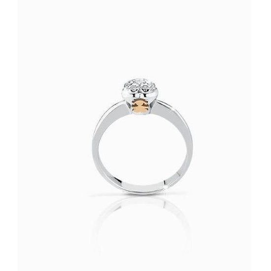 Anello leBebé Gli Amori da donna in oro bianco e oro rosa LBB116-2