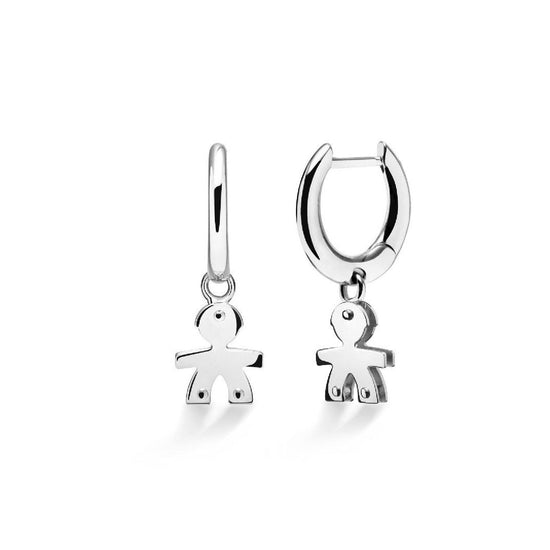 Orecchini leBebé I Classici da donna in oro bianco LBB119-1