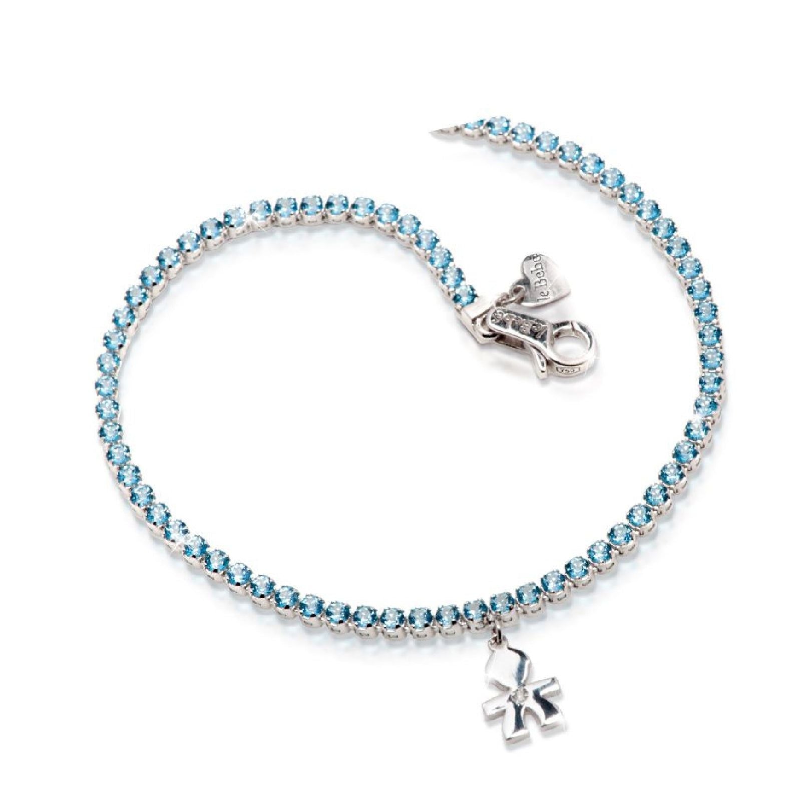 Bracciale leBebé I Pavè da donna in oro bianco LBB130-1