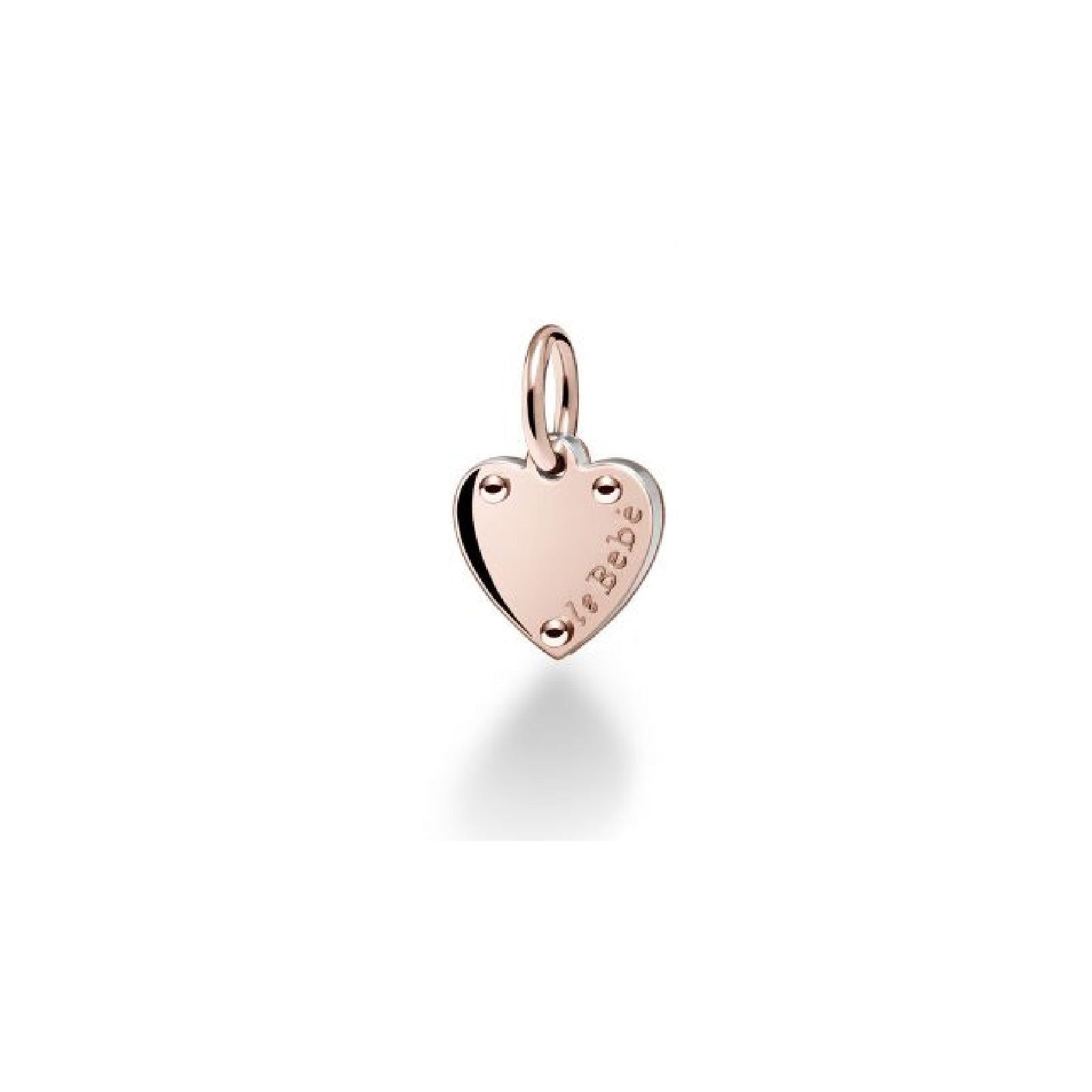 Charm leBebé Lock Your Love da donna e bambine Ciondolo in oro rosa e argento 925 LBB163-2