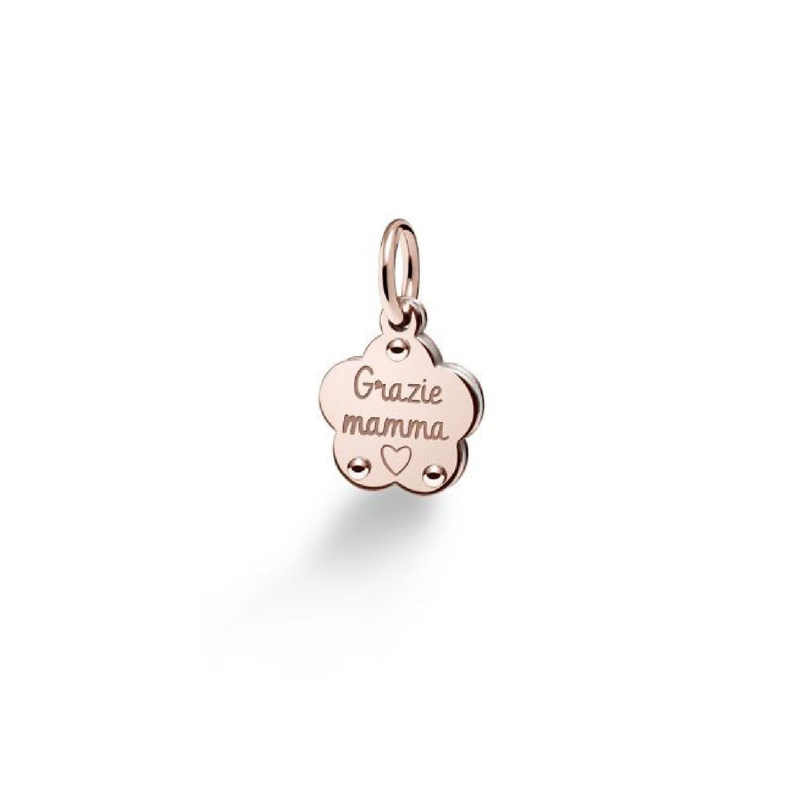 Charm leBebé Lock Your Love da donna Ciondolo in oro rosa e argento 925 LBB169-2