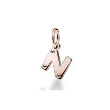 Charm leBebé Lock Your Love unisex e bambini Ciondolo in oro rosa e argento 925 LBB170-N-1