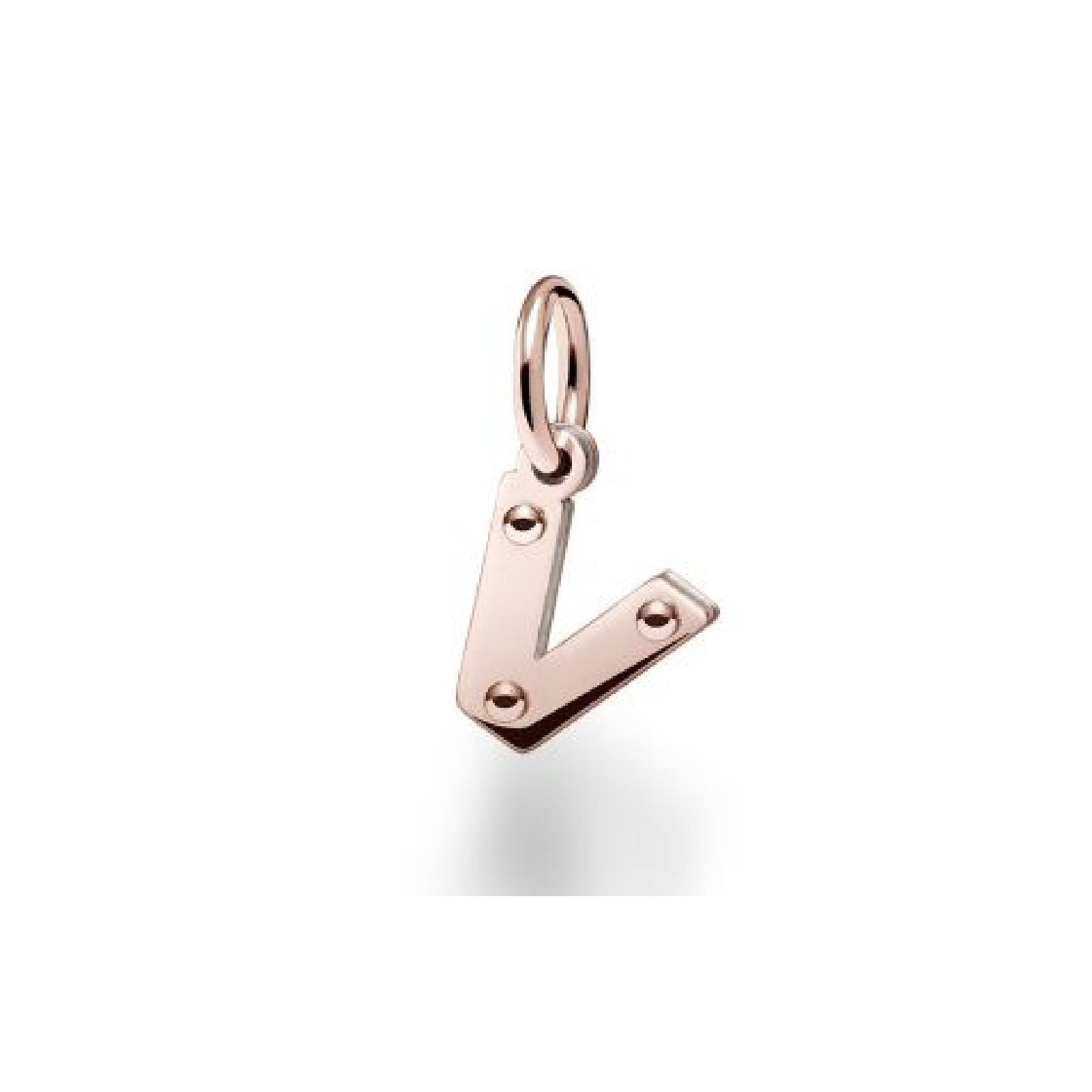 Charm leBebé Lock Your Love unisex e bambini Ciondolo in oro rosa e argento 925 LBB170-V-1