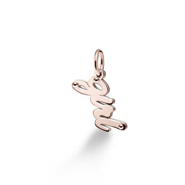 Charm leBebé Lock Your Love unisex e bambini Ciondolo in oro rosa e argento 925 LBB172-1