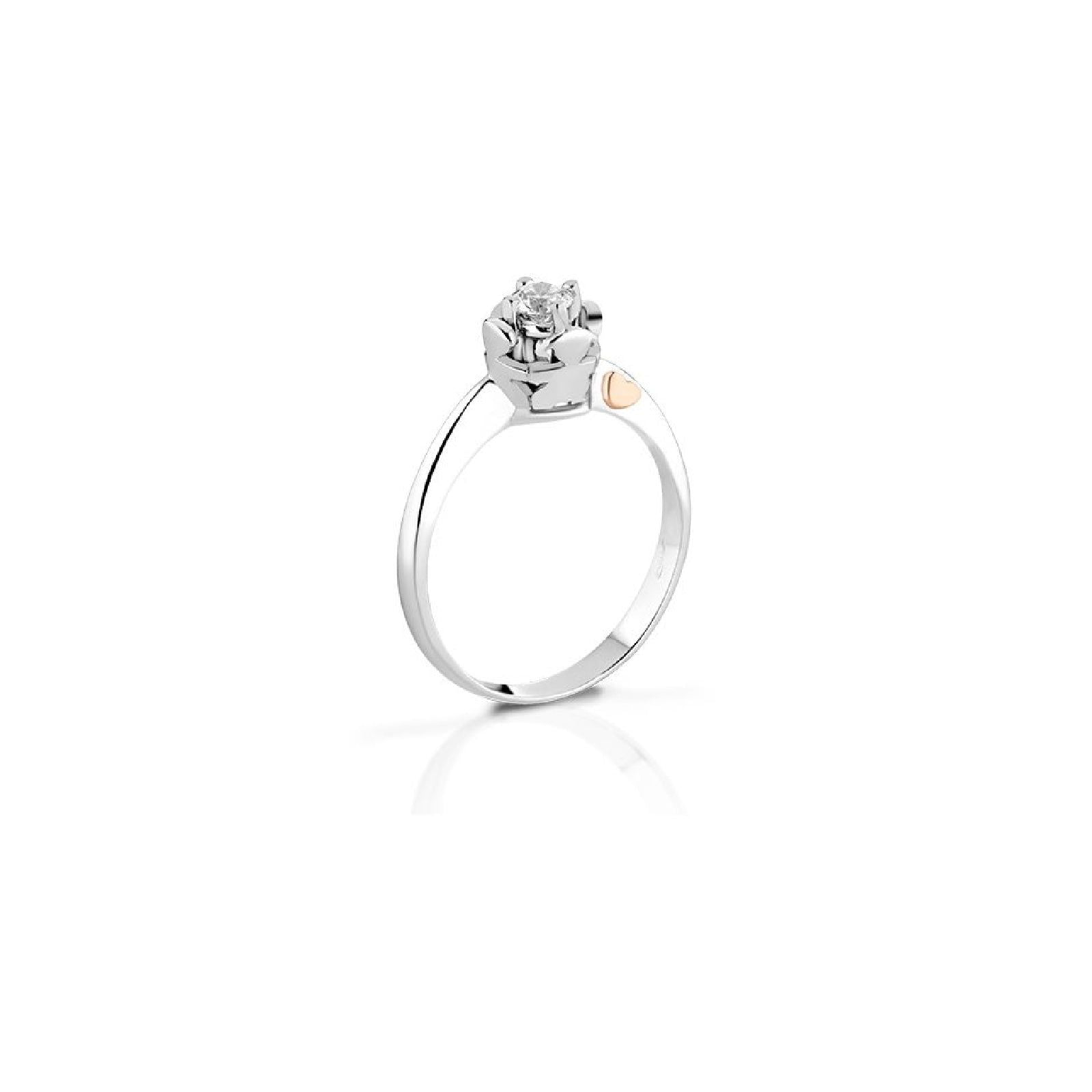 Anello leBebé Gli Inseparabili da donna in oro bianco LBB213-1