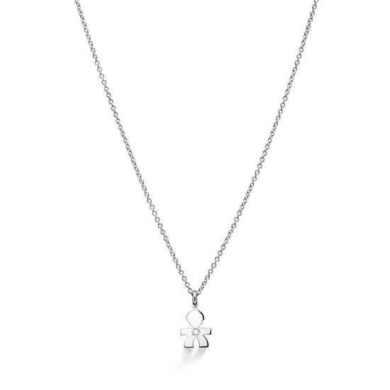 Collana leBebé Le Briciole da donna e bambine in oro bianco LBB333-2