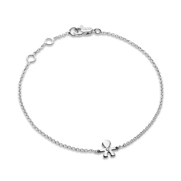 Collana leBebé Le Briciole da donna in oro bianco LBB337-1