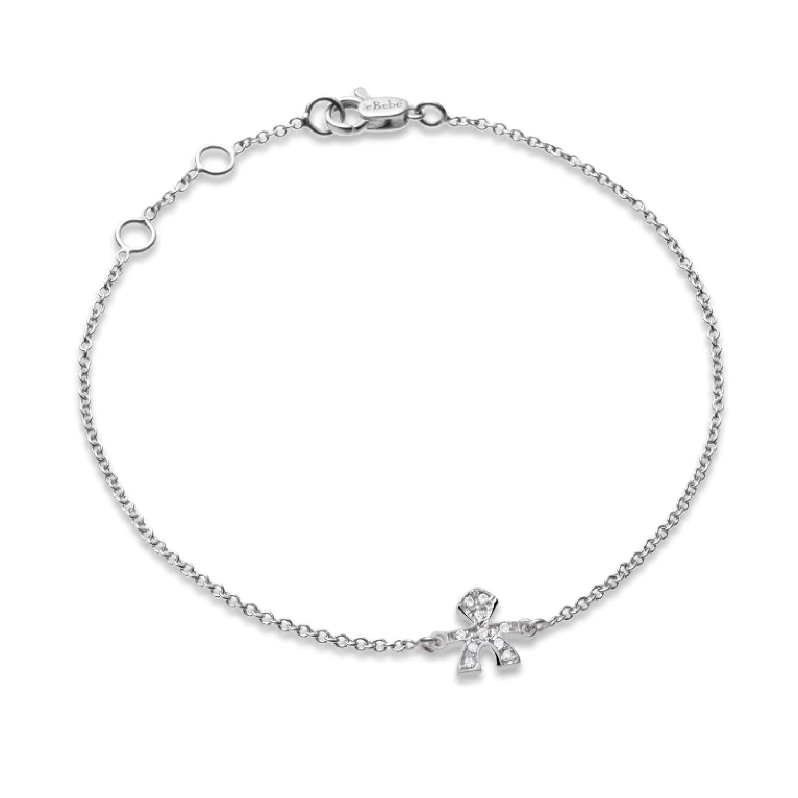 Bracciale leBebé Le Briciole da donna in oro bianco LBB339-1
