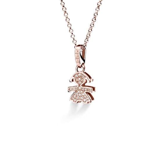 Collana leBebé I Pavé Piccoli da donna e bambine in oro rosa LBB454-1