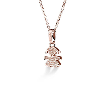 Collana leBebé I Pavé Piccoli da donna e bambine in oro rosa LBB454-1