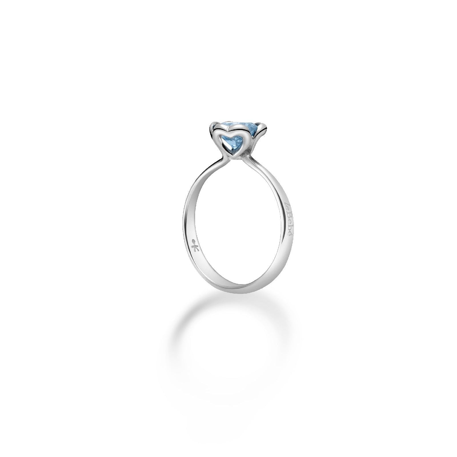 Anello leBebé Lovely da donna in oro bianco LBB601-2