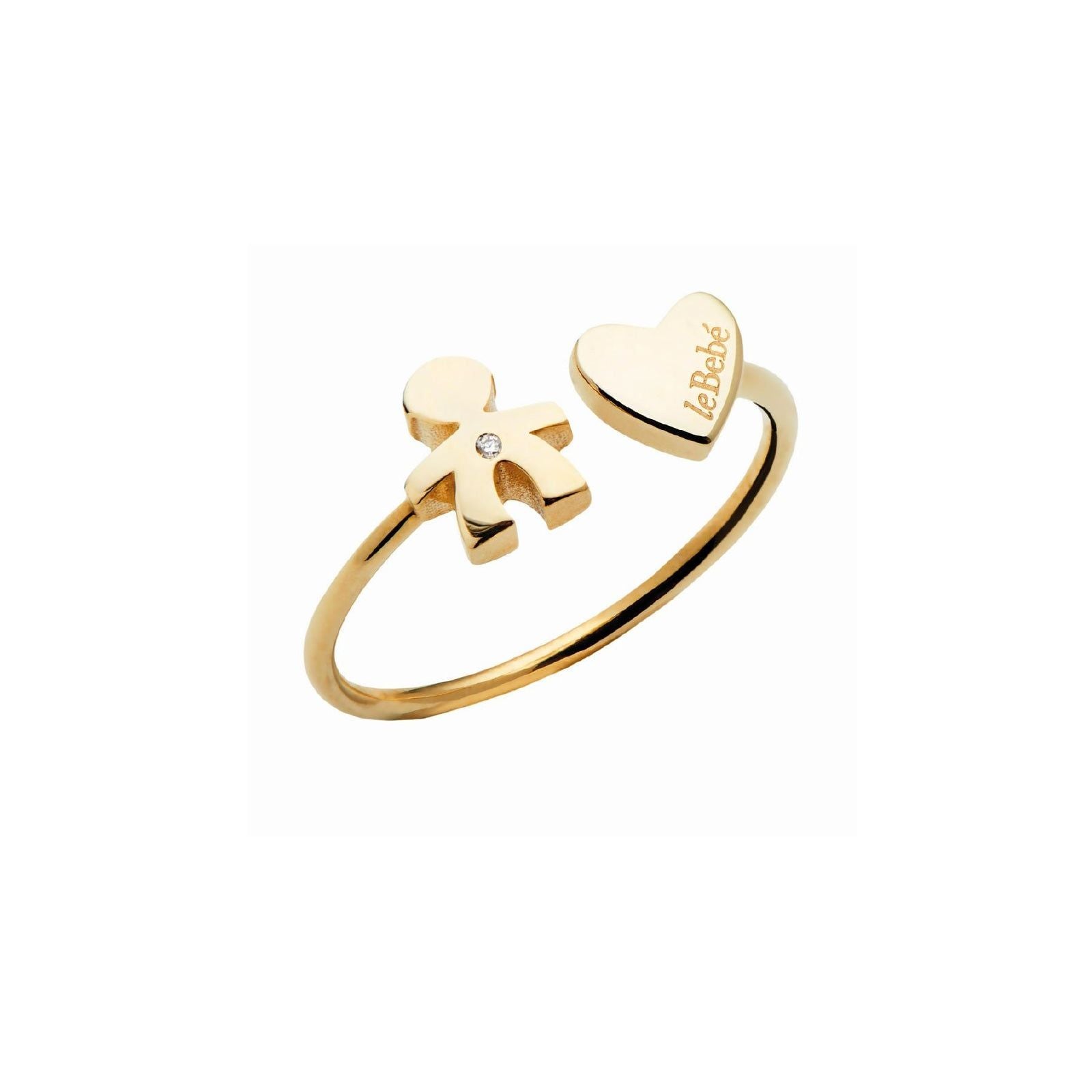 Anello leBebé Les Petits da donna in oro giallo LBB700-13-1