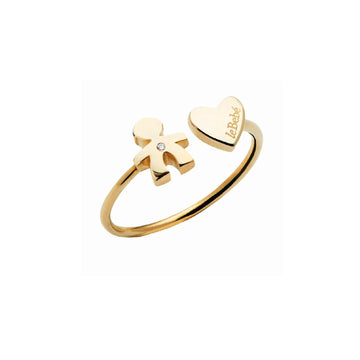 Anello leBebé Les Petits da donna in oro giallo LBB700-13-1